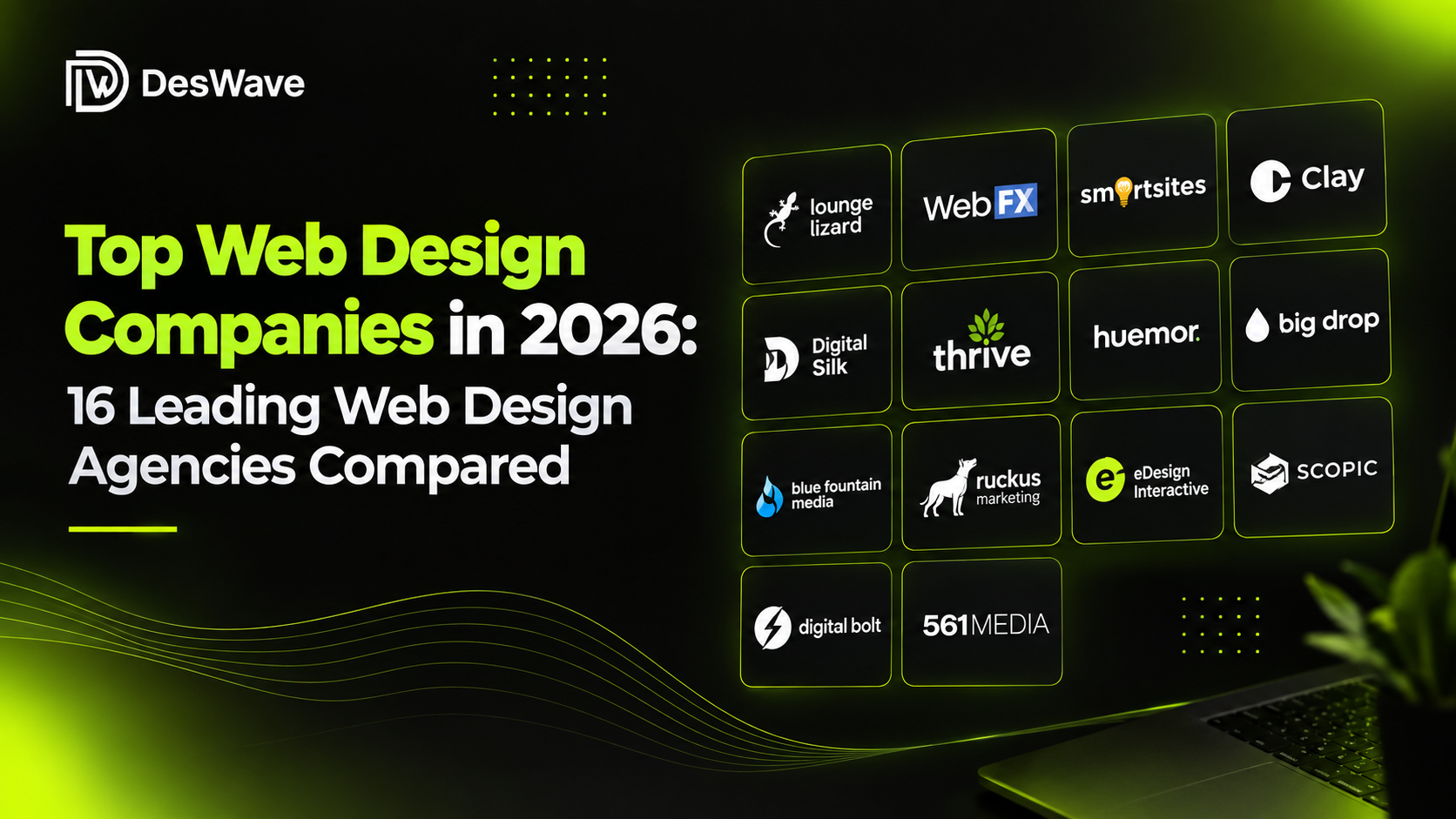 Top web design companies in 2026 with 16 leading agencies compared