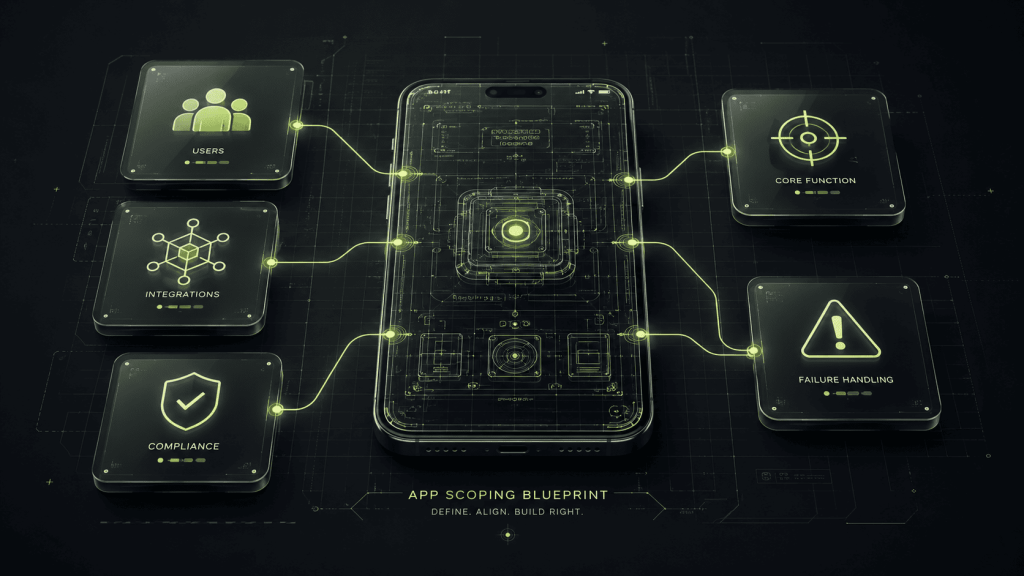 Scoping of app project