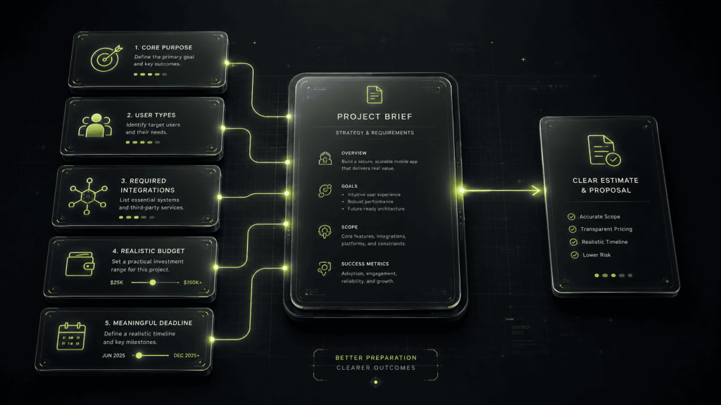 What to prepare of app project